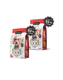 DR MALOU Lyofilizovaná strava Kačica s králikom 2x1 kg suché krmivo pre psov