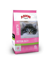 ARION Original Kitten 35/21 Chicken 300 g kurča, suchá strava pre mačiatka