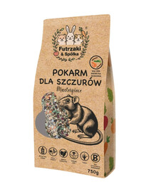 KUCHNIA SZEFA Krmivo pre potkany 750 g