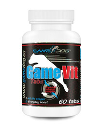 GAME DOG Vit 60 tab. komplex vitamínov a minerálov pre psov všetkých vekových kategórií