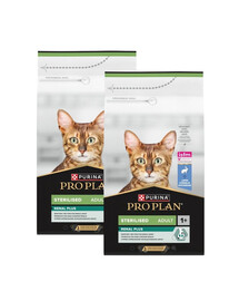 PURINA PRO PLAN Sterilised Renal Plus Bohatá na králika 2x1,5 kg suché krmivo pre mačky po sterilizácii