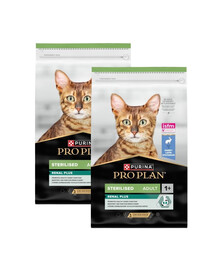 PURINA PRO PLAN Sterilised Renal Plus Bohatá na králika 2x10 kg suché krmivo pre mačky po sterilizácii