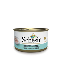 SCHESIR Morské špeciality Tuniak s morskou pražmou 6x85 g