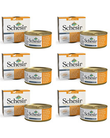 SCHESIR Filety z kurczaka z aloesem w galaretce 6x150g