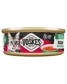 VOSKES Soup with Beef 50 g polievka s hovädzím mäsom pre mačky