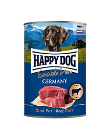 HAPPY DOG Sensible Pure Germany Beef 400 g mokré krmivo pre psov