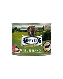 HAPPY DOG Sensible Pur jahňacie 200g mokré krmivo pre psov