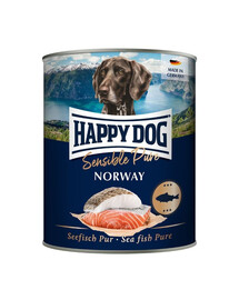 HAPPY DOG Sensible Norway Fish 800 g mokré krmivo pre psov