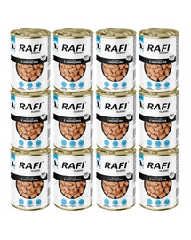 RAFI Classic jahňacie v omáčke 12x1240 g mokré krmivo pre psov všetkých plemien