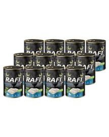 RAFI Cat Adult s treskou 12x400g mokré krmivo pre mačky