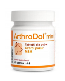 DOLFOS Arthrodol Mini 60 tabl. preparát na kĺby pre malé psy