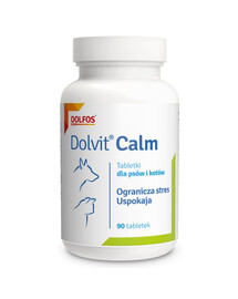 DOLFOS Dolvit Calm 90 tabl. doplnok stravy na stres pre psa a mačku