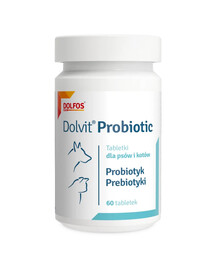 DOLFOS Dolvit Probiotic Mini 60 tabliet probiotikum pre psy a mačky