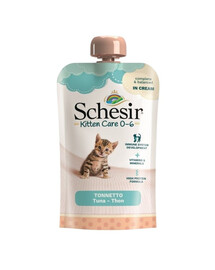 SCHESIR Kitten Care tuniaková pasta 150 g mokré krmivo pre mačiatka