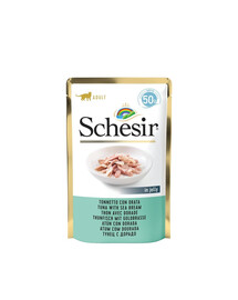 SCHESIR Tuniak s morskou pražmou 6x50g