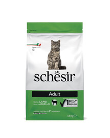 SCHESIR Original Adult Lamb 1,5 kg suché krmivo pre dospelé mačky