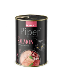 PIPER Animals Salmon 6x400 g s lososom, mokré krmivo pre mačky