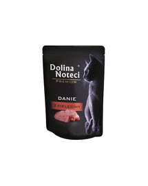 DOLINA NOTECI Premium z teľacieho mäsa 85 g kapsička pre mačky