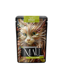 MAU Mus Divina s bobu 85 g krmivo pre kastrované mačky