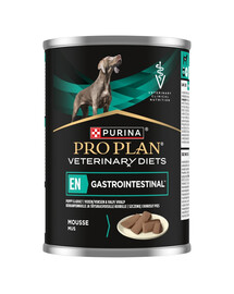 PURINA PRO PLAN Veterinary Diets EN Gastrointestinal 400 g paštéta pre šteniatka a dospelých psov s citlivým tráviacim systémom