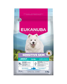 EUKANUBA Special Care Adult Sensitive Skin 2,3 kg krmivo pre dospelých psov s citlivou pokožkou