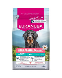 EUKANUBA Special Care Adult Mono-Protein Salmon 2,3 kg krmivo pre dospelých psov, bohaté na čerstvo mrazeného lososa