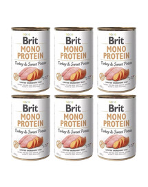 BRIT Mono Protein Turkey & Sweet Potato 400 g monoproteínové krmivo morčacie s batátmi
