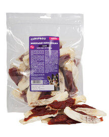 CHRUP&GO Plnené uši z králika 500 g maškrta pre psa