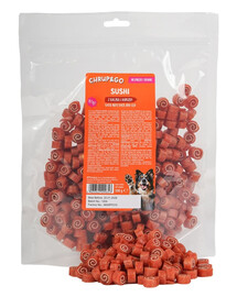CHRUP&GO Sushi s kačicou a treskou 500 g pochúťka pre psa