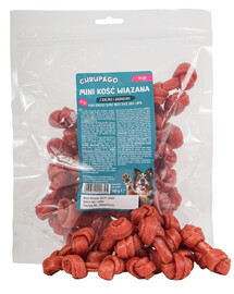 CHRUP&GO Mini kost s kačicou a jahňacím mäsom 500 g pochúťka pre psa
