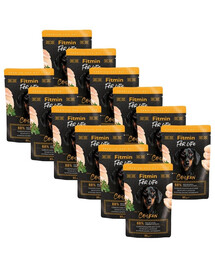 FITMIN For Life Dog Adult Chicken 12x85 g kurča s bylinkami v omáčke