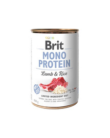BRIT Mono Protein Lamb & Rice 400 g monoproteínové krmivo jahňacie s ryžou