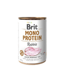 BRIT Mono Protein Rabbit 400 g monoproteínové krmivo králik