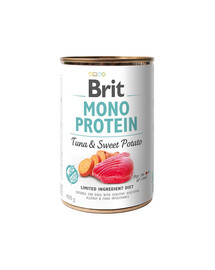 BRIT Mono Proteín Tuna & Sweet Potato 400 g monoproteínové krmivo z tuniaka a batátov