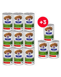 HILL'S Prescription Diet Canine Metabolic 370 g 9 + 3 konzervy ZADARMO