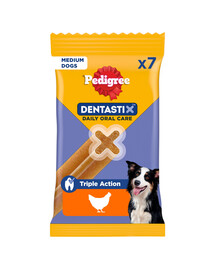 DentaStix (średnie rasy) przysmak dentystyczny dla psów 7szt. - 180g