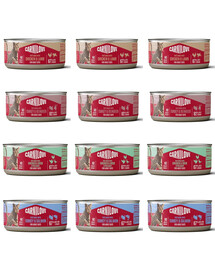CARNILOVE Cat Can Paté Mix 4 Smaków 12x100 g prémiová paštéta pre dospelé mačky