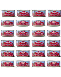 CARNILOVE Cat Can Paté Turkey and Salmon for Kittens 24x100 g s morčacím mäsom a lososom, paštéta pre mačiatka