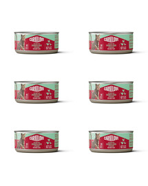 CARNILOVE Cat Can Paté Chicken, Duck and Pheasant 6x100 g s kuracím, kačacím a bažantom, paštéta pre mačky