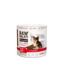 RAW PALEO Vital Pro Arthro Beef Mini 100g monoproteinový funkčný pamlsek na kĺby pre psov
