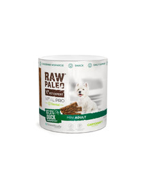 RAW PALEO Vital Pro Dental Duck Mini 100g monoproteinový funkčný pamlsek na zdravé zuby pre psov