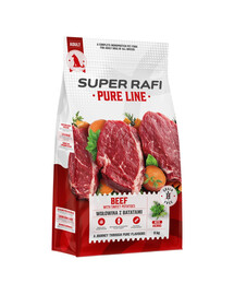 SUPER RAFI Pure Line Hovädzie mäso s batátmi 9 kg krmivo pre psov