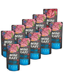 RAFI Mini s jahňacím mäsom 10x150 g krmivo pre psov malých plemien