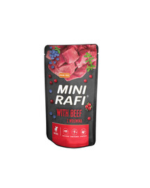 RAFI Mini Konzerva s hovädzinou pre psy malých plemien 150 g