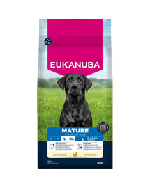 EUKANUBA Life Care Mature Large Chicken 12 kg čerstvé kurča, pre starších psov veľkých plemien
