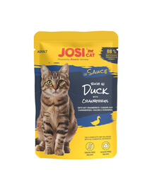 JOSERA JosiCat Bohaté na kačicu v omáčke 85 g krmivo pre mačky