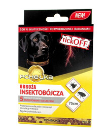 TickOff Obroża insektobójcza dla psa 75 cm