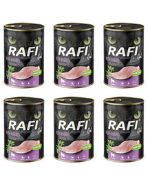RAFI Cat Adult s králikom 6x400 g krmivo pre sterilizované mačky