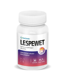 EUROWET Lespewet 30 tab. doplnková strava pre psov podporujúca funkciu močového systému