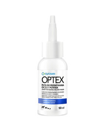EUROWET Optex 50 ml roztok na umývanie očí pre psov a mačky